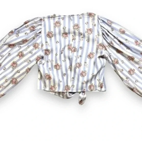 Show Me Your Mumu Ella Linen Floral Top - Picture 6 of 6